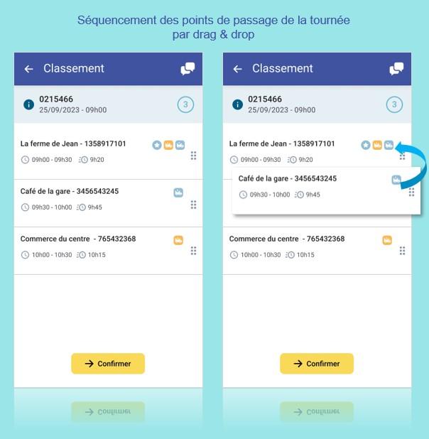 Harmonie Delivery Suite - Séquencement de tournées - Rayonnance