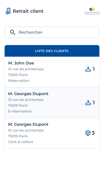 Harmonie Retail Suite - Application mobile retail