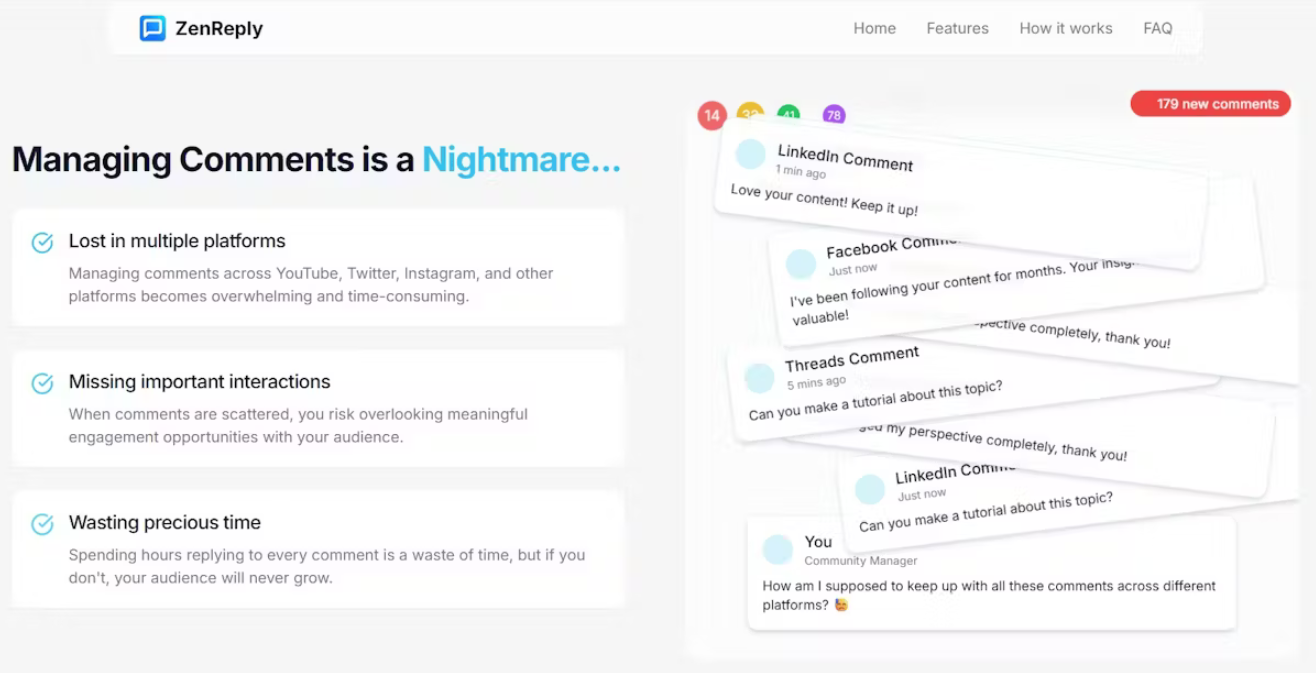 ZenReply - Screenshot 1