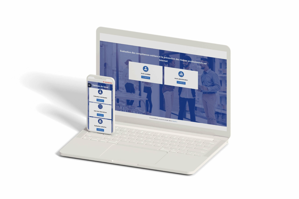 E-testing - Plateforme SaaS E-testing d'évaluation des compétences Hard Skills et Soft Skills