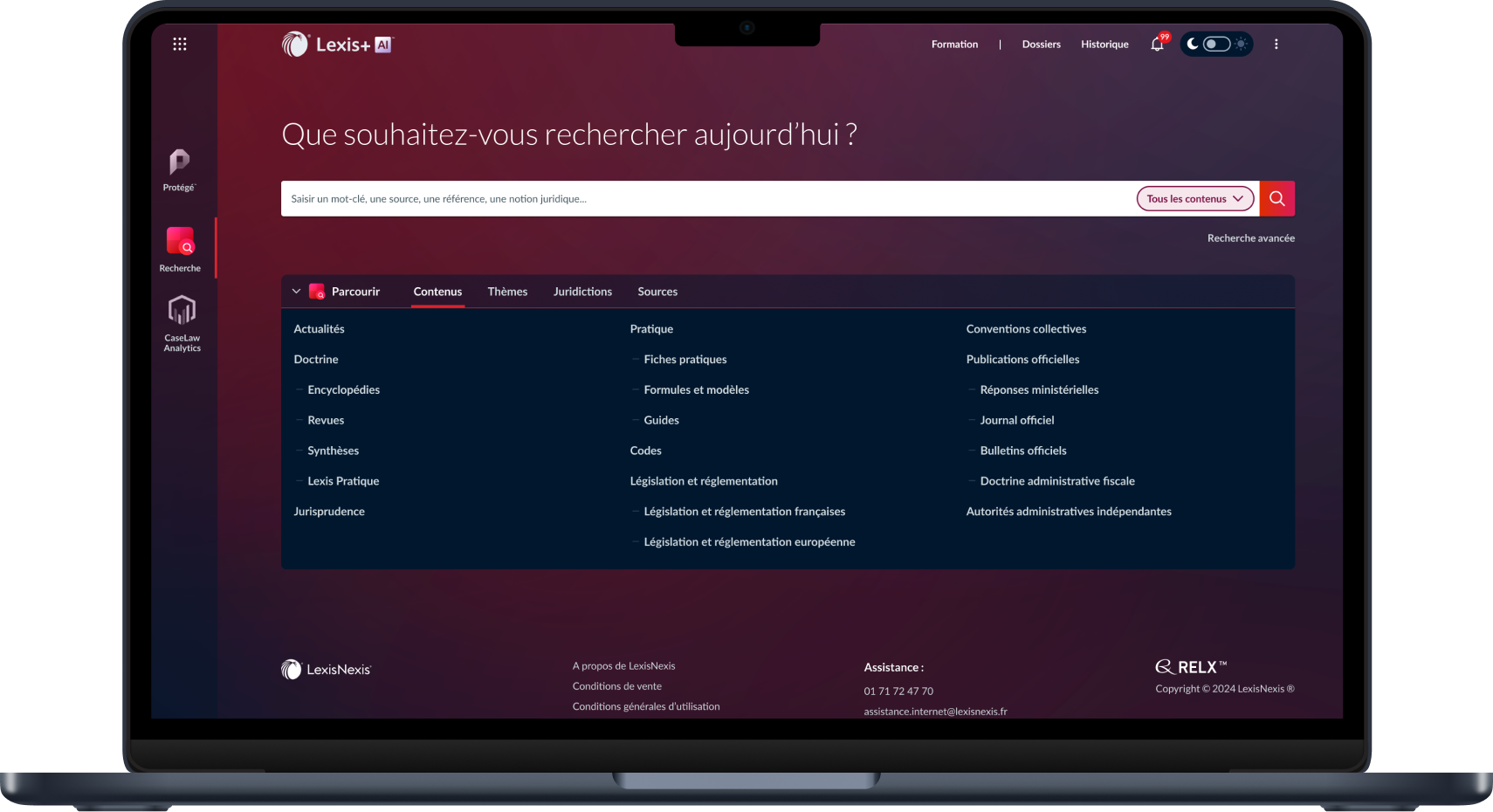 Lexis +  - Capture d'écran 2