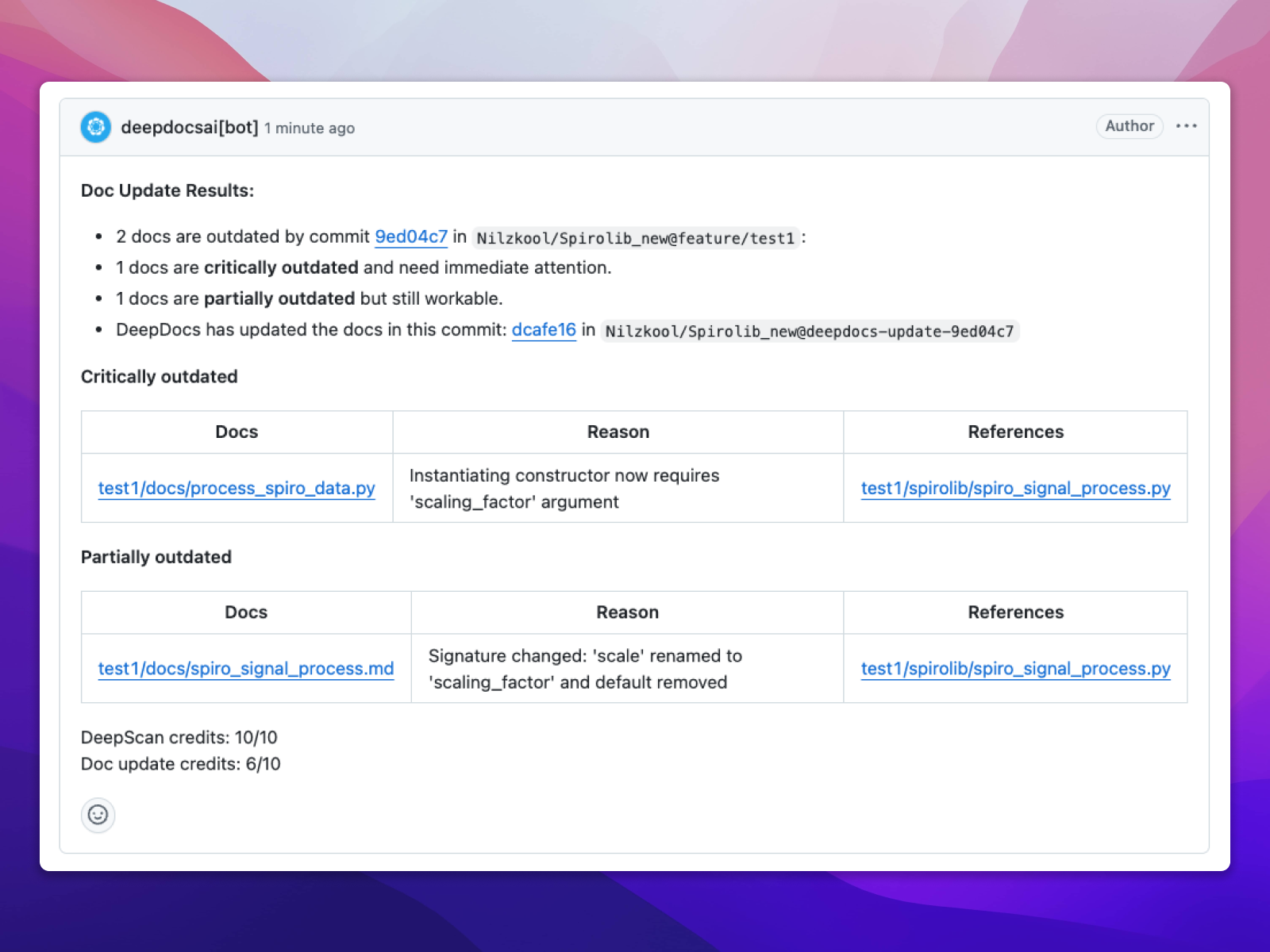 DeepDocs - Screenshot 2