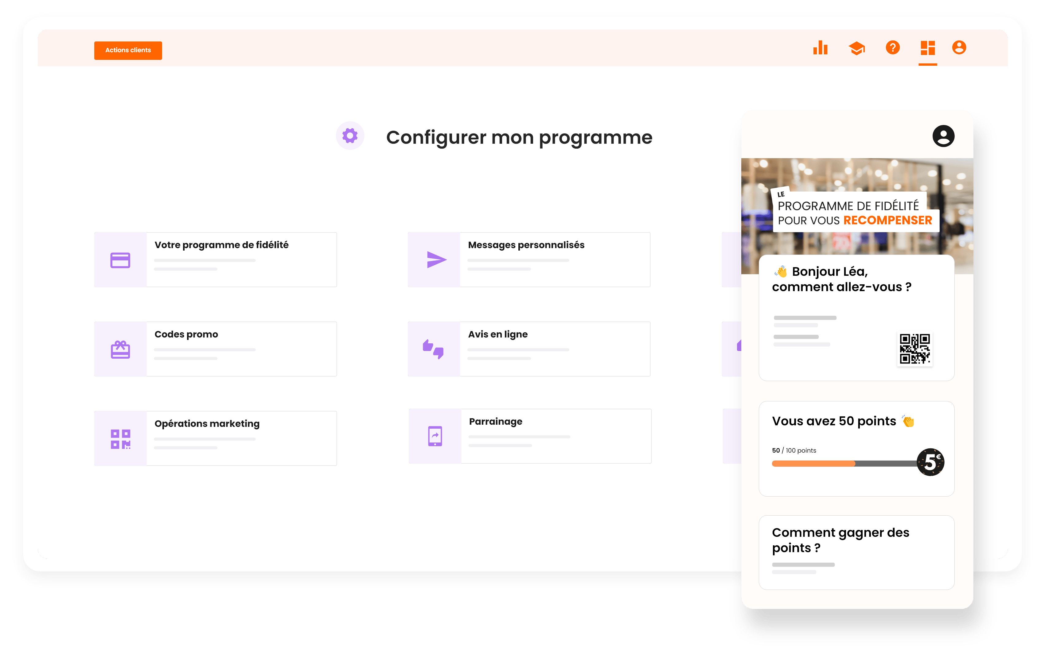ZEROSIX - Création d'un programme de fidélité sur mesure. ZEROSIX vous accompagne à chaque étape !