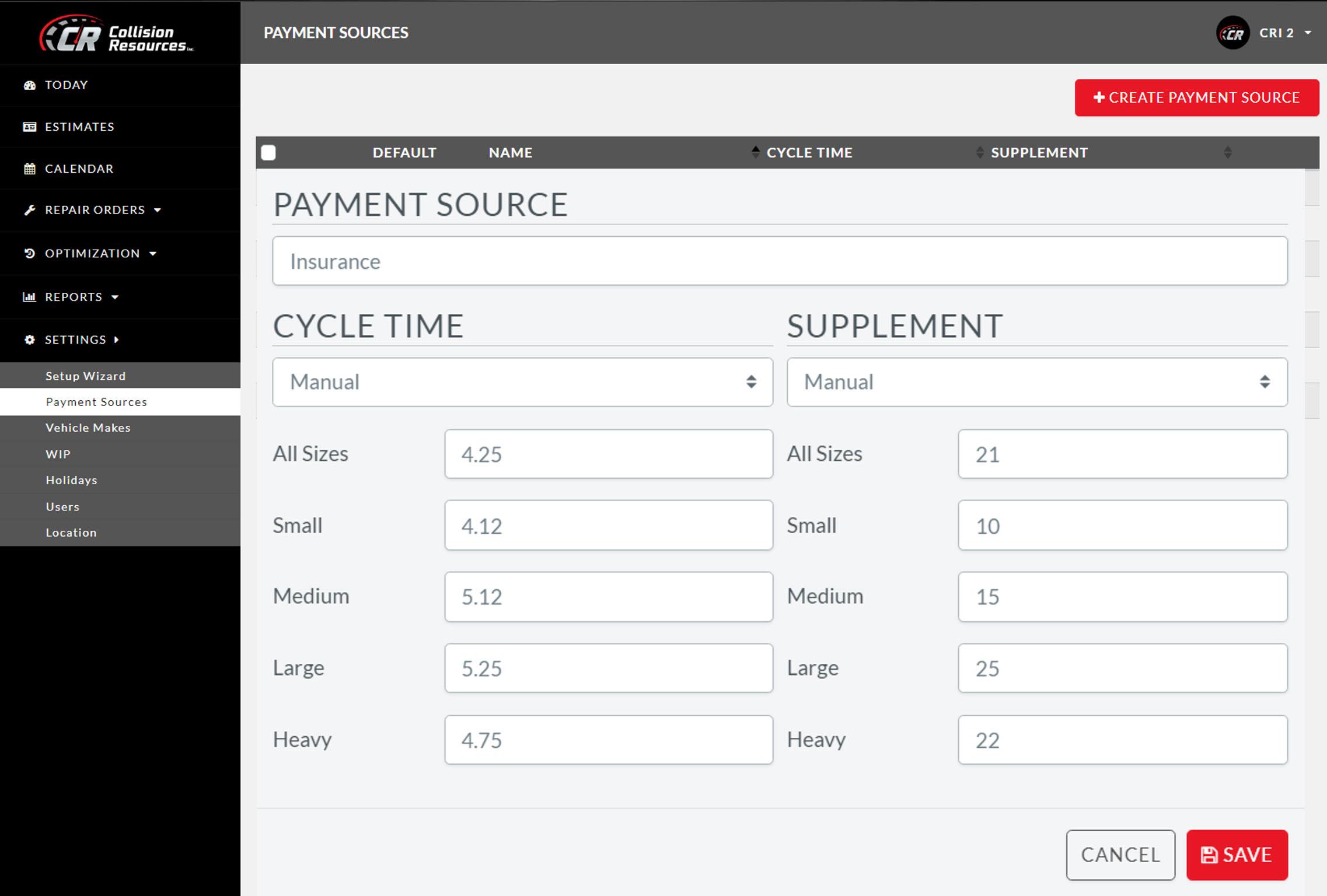CR Auto Scheduler® –Production - Screenshot 3