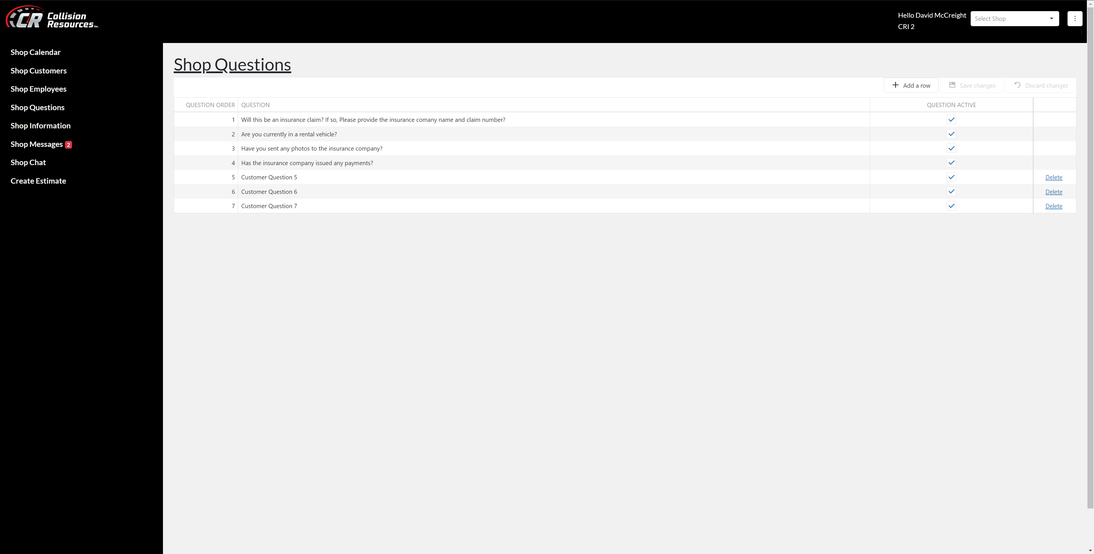 CR Auto Scheduler® –Estimate - Screenshot 4