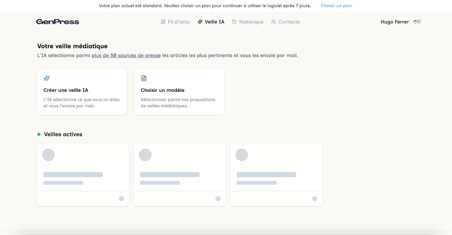 Genpress - Capture d'écran 2