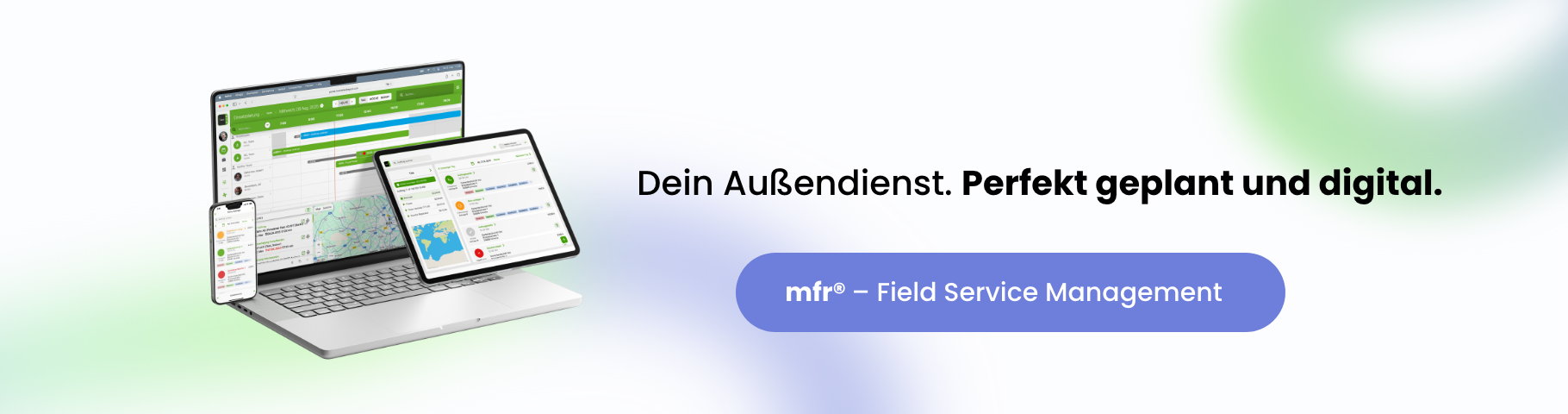 mfr® Field Service Management : mfr®  Field Service Management Plattform