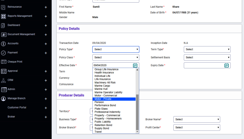 InsureEdge - Screenshot 5