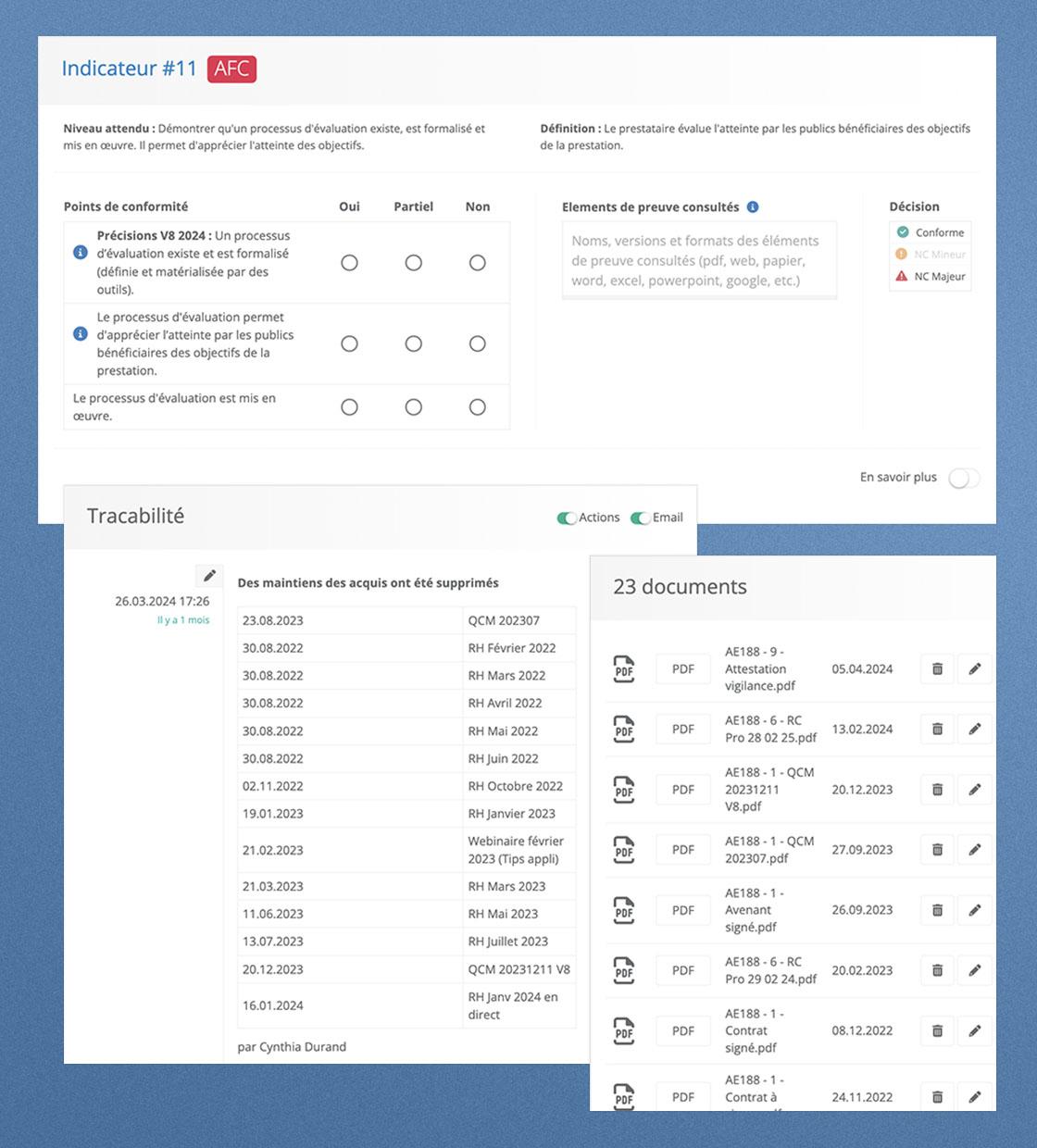 Appolo - Appolo automatise les audits en générant listes, documents et rapports, tout en assurant la traçabilité et la planification des tâches pour maximiser productivité et contrôle.
