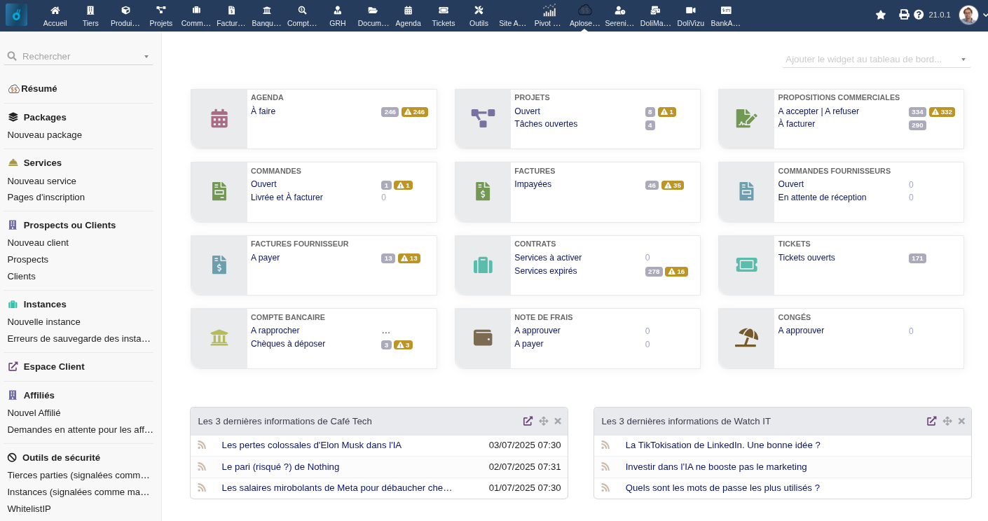 Ma Gestion Cloud - Accueil