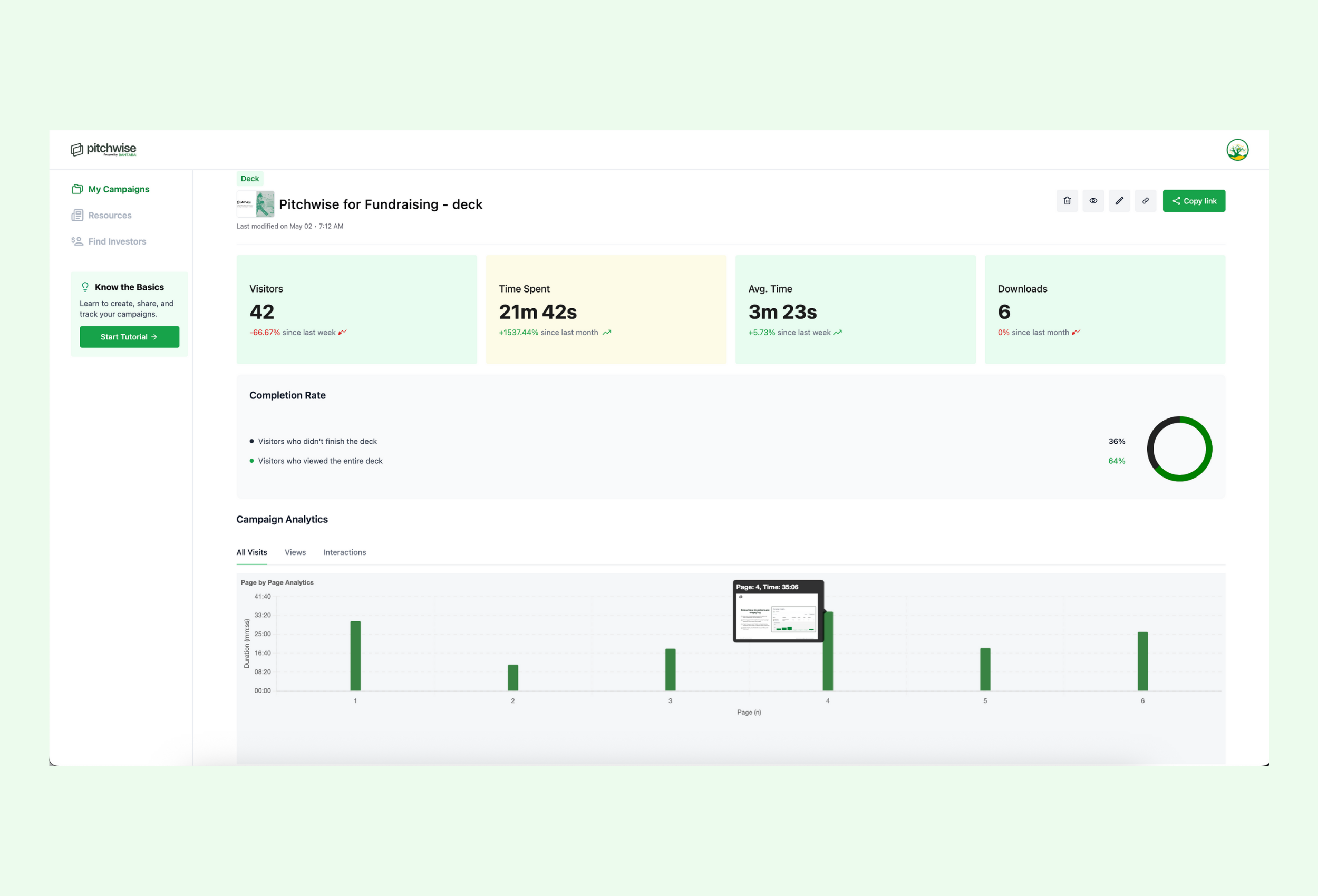 Pitchwise - Pitchwise Dashboard