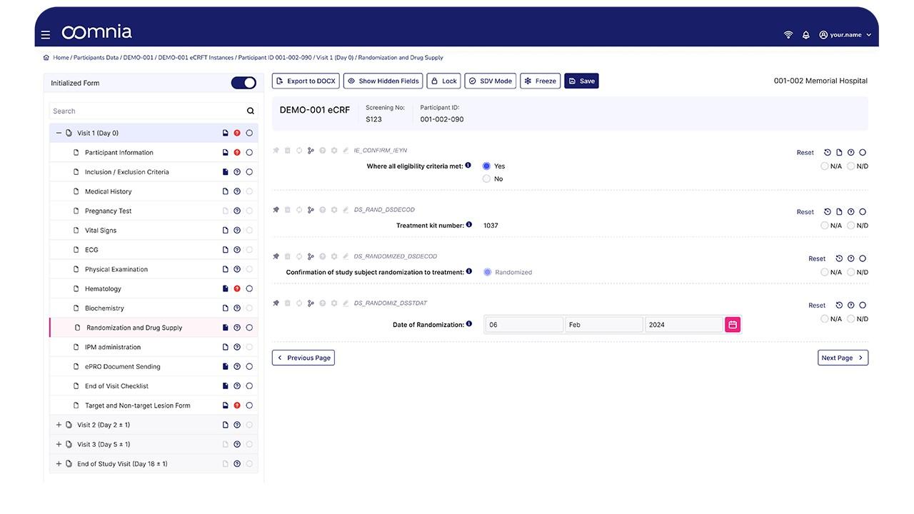 oomnia - Screenshot 1