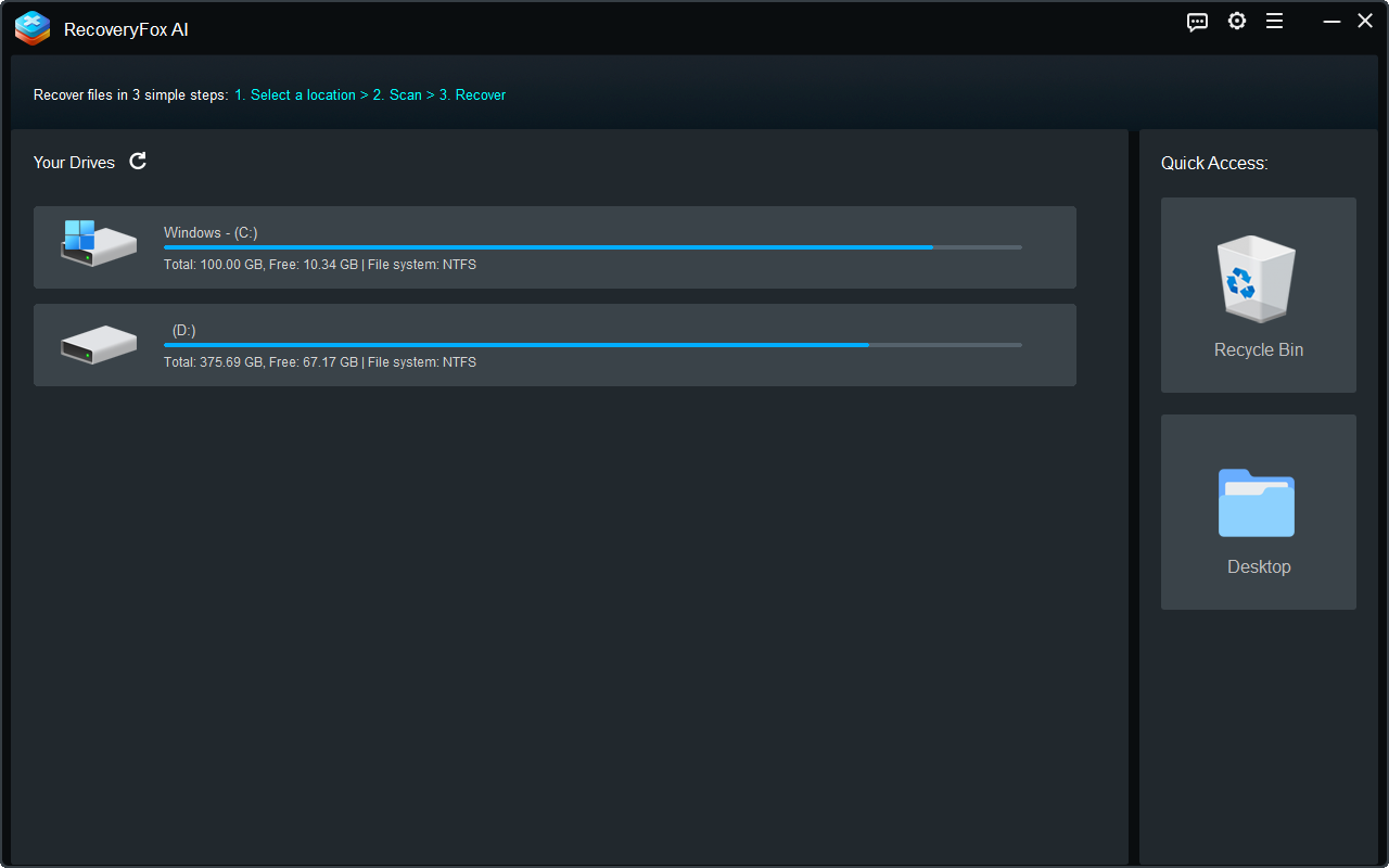 RecoveryFox AI - Screenshot 3