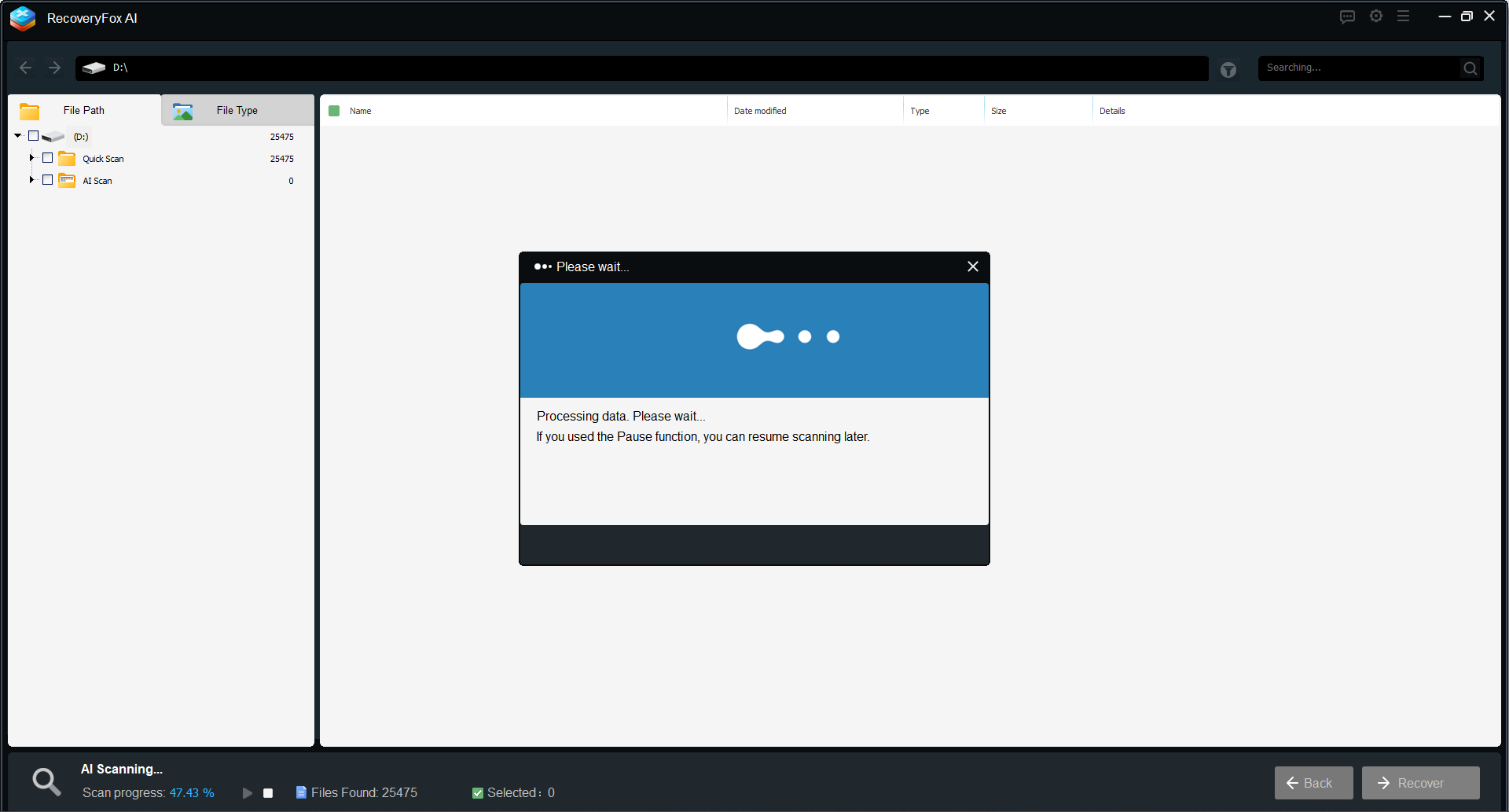 RecoveryFox AI - Screenshot 5