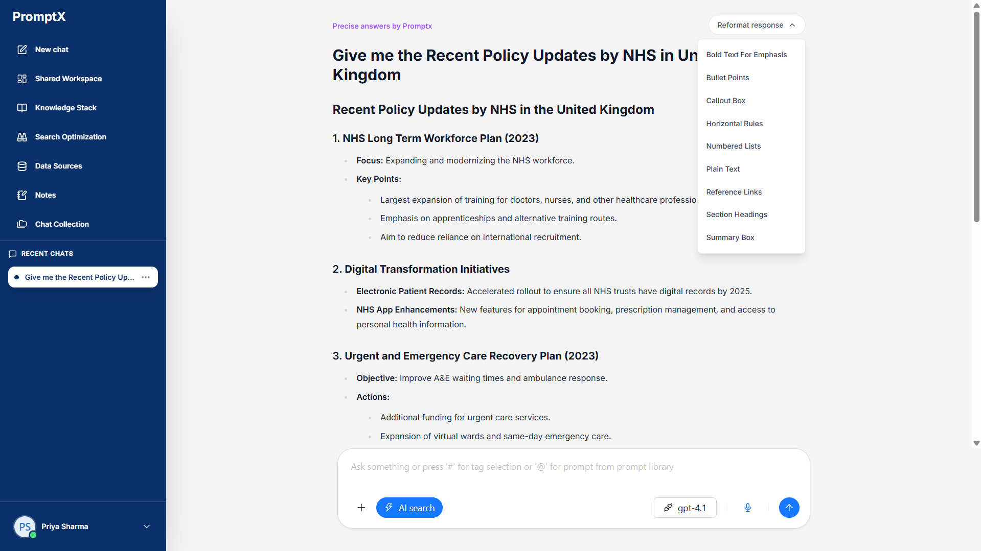 PromptX - Screenshot 2