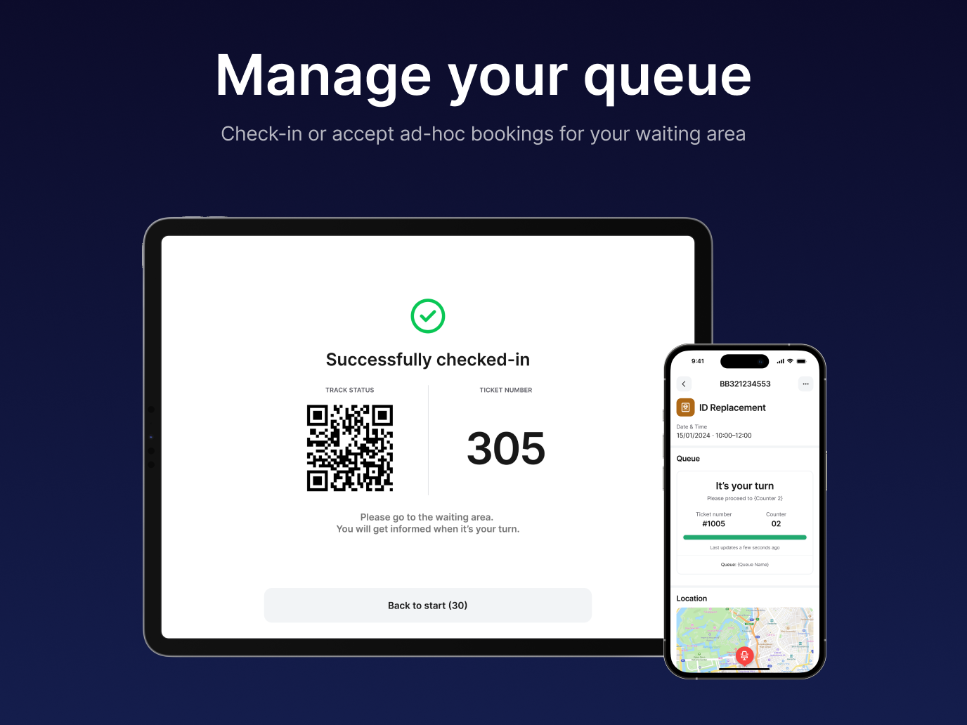 anny - Ad hoc bookings are also possible. Visitor management also regulates the queue when things get busy.