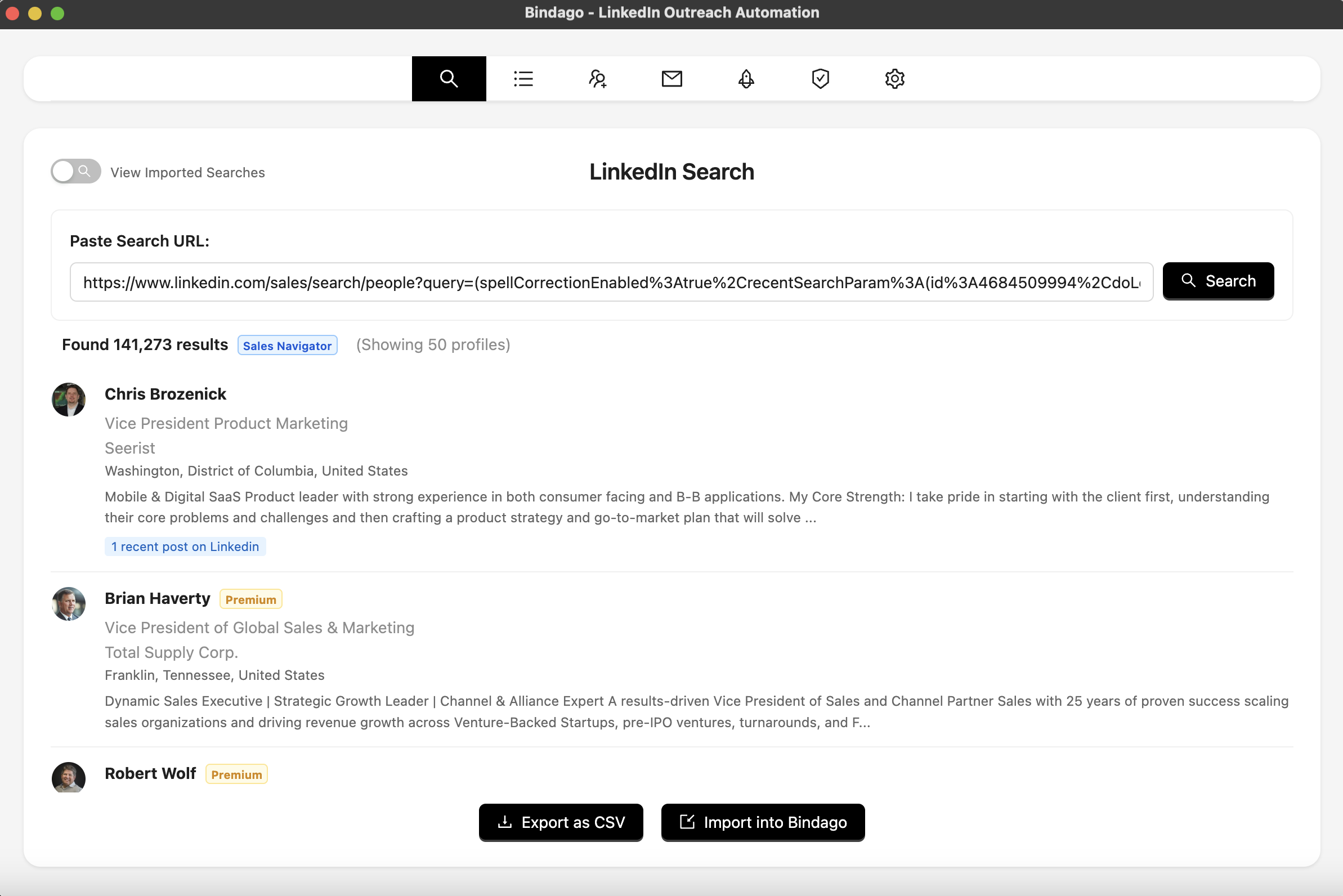 Bindago - Screenshot 2