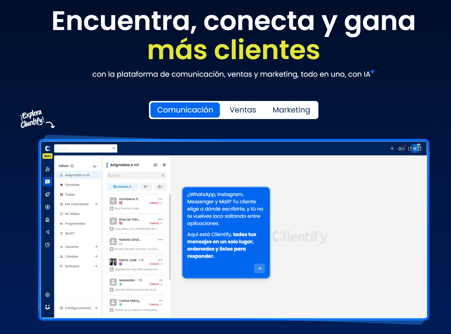 Clientify - Captura de pantalla 2