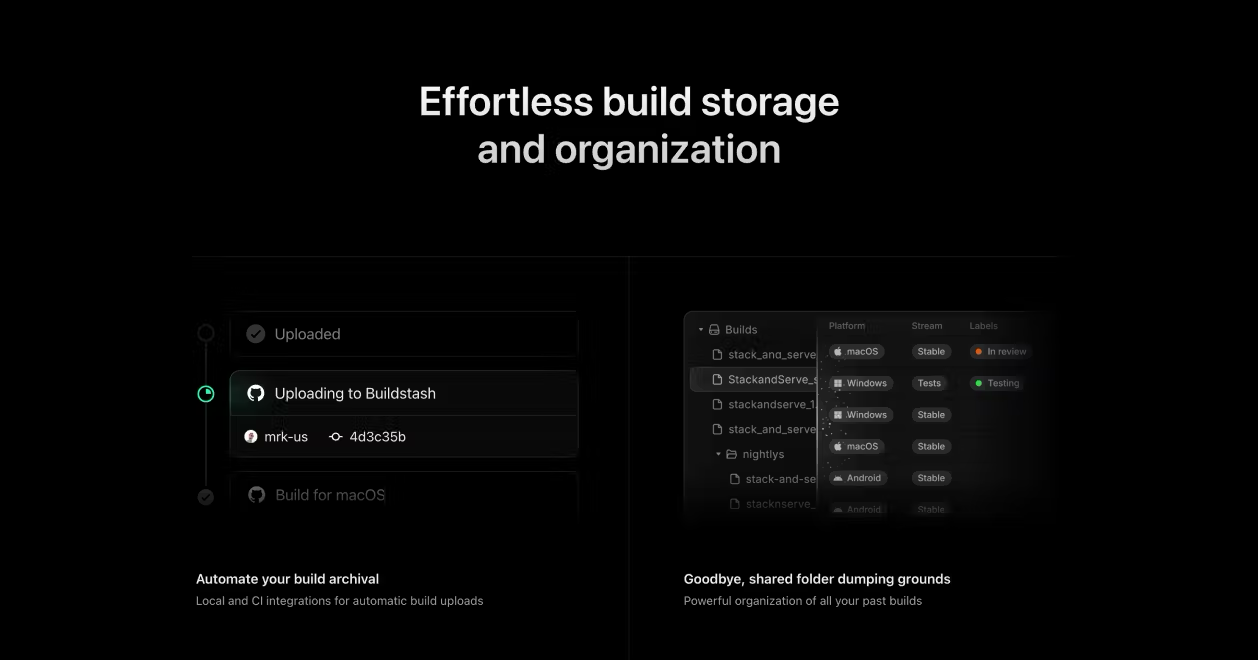 Buildstash - Screenshot 2