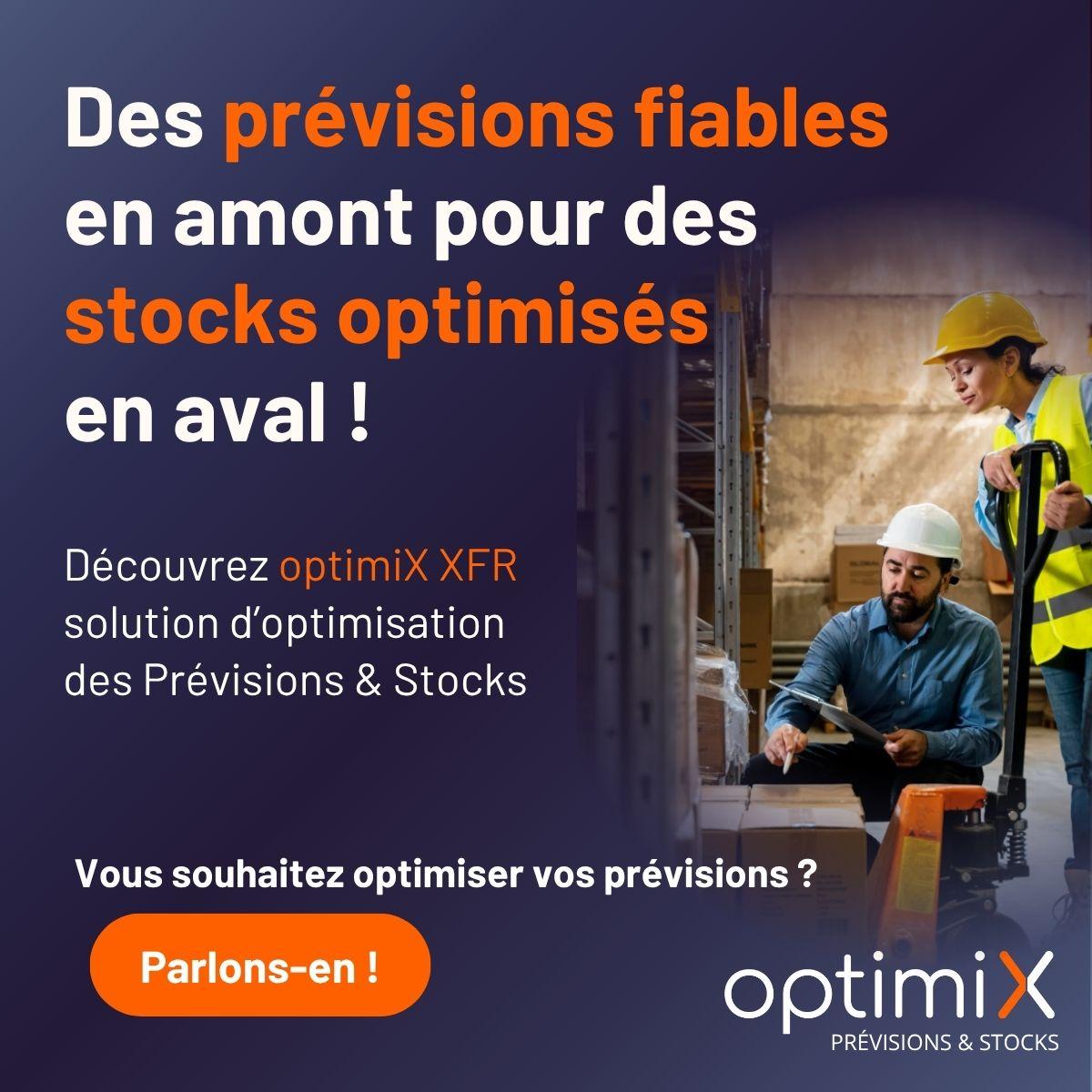 XFR - Forecast & Replenishment - Prévisions fiables et stocks optimisés avec Optimix Solutions