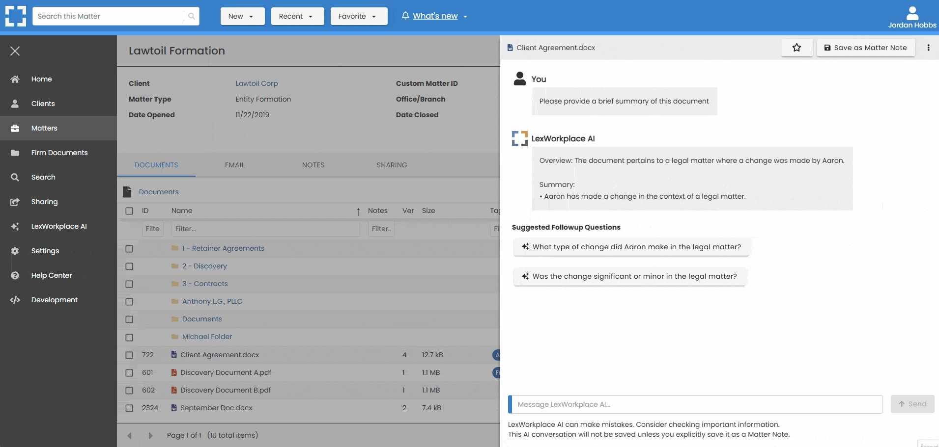 LexWorkplace - Screenshot 6