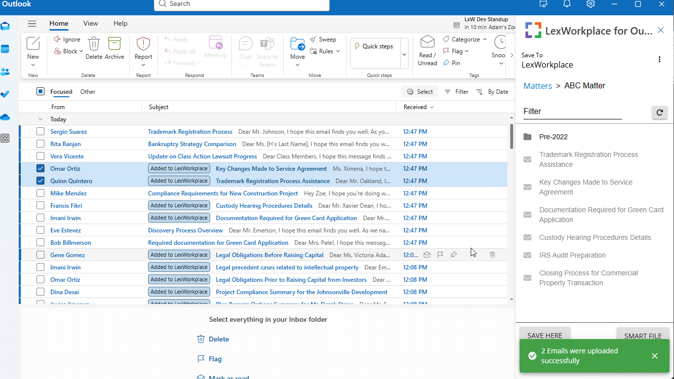 LexWorkplace - Screenshot 5