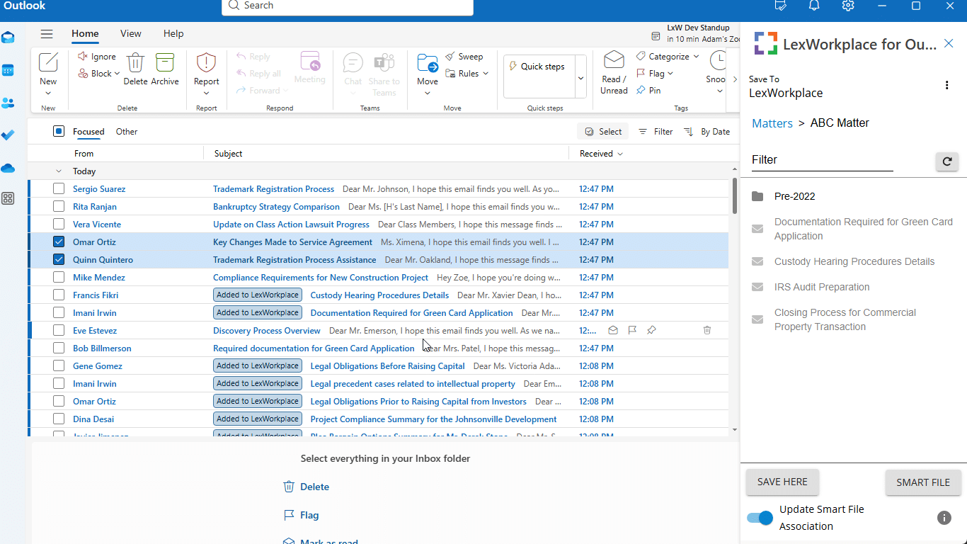 LexWorkplace - Screenshot 4