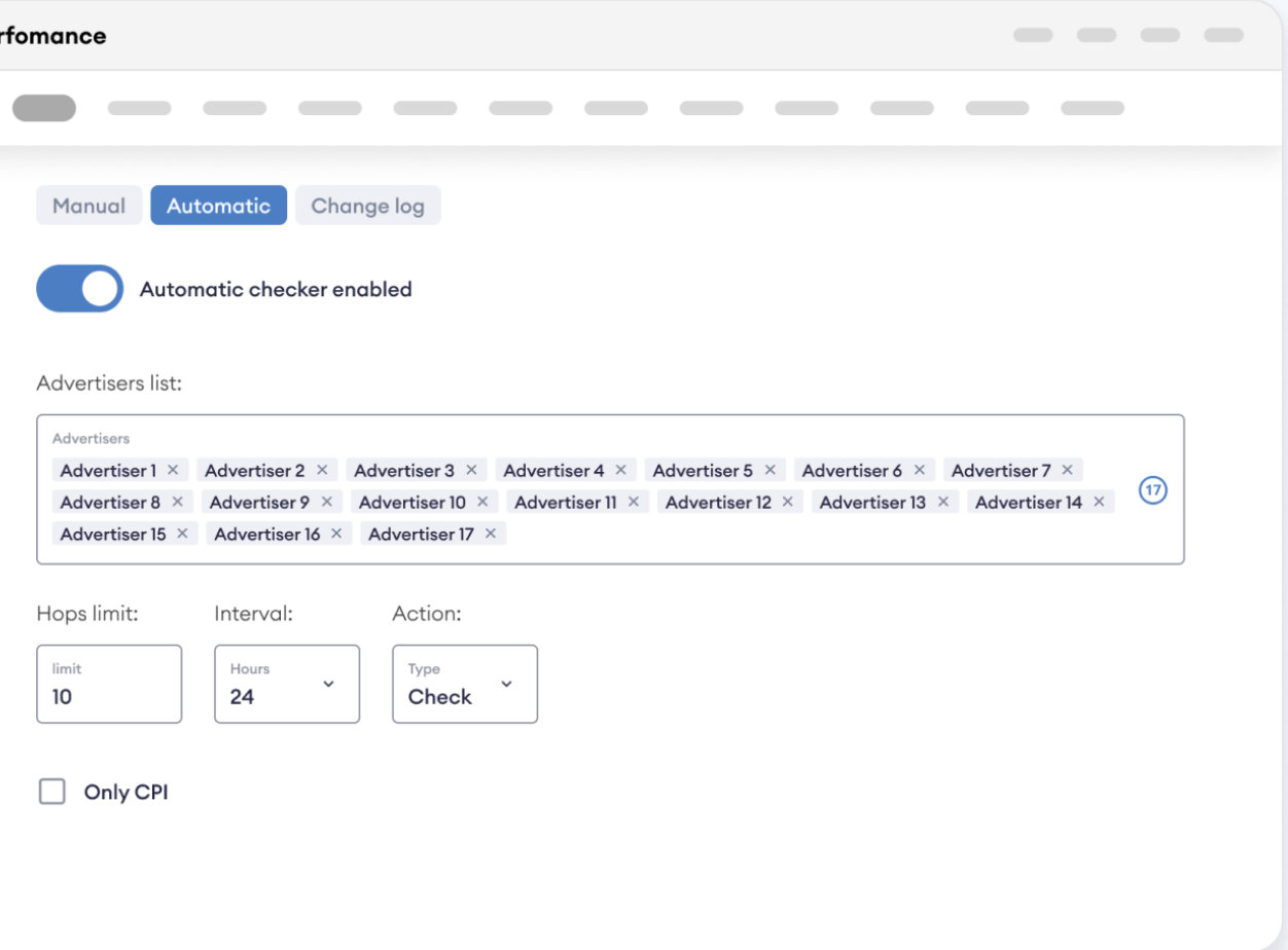 Affise Performance - Screenshot 3