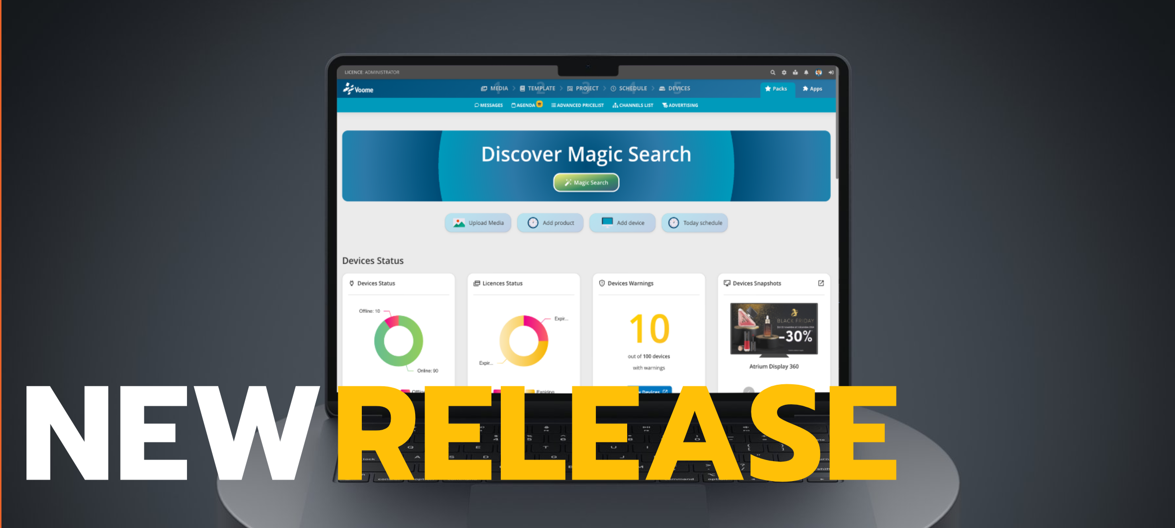 Voome Digital Signage Platform - Screenshot 2