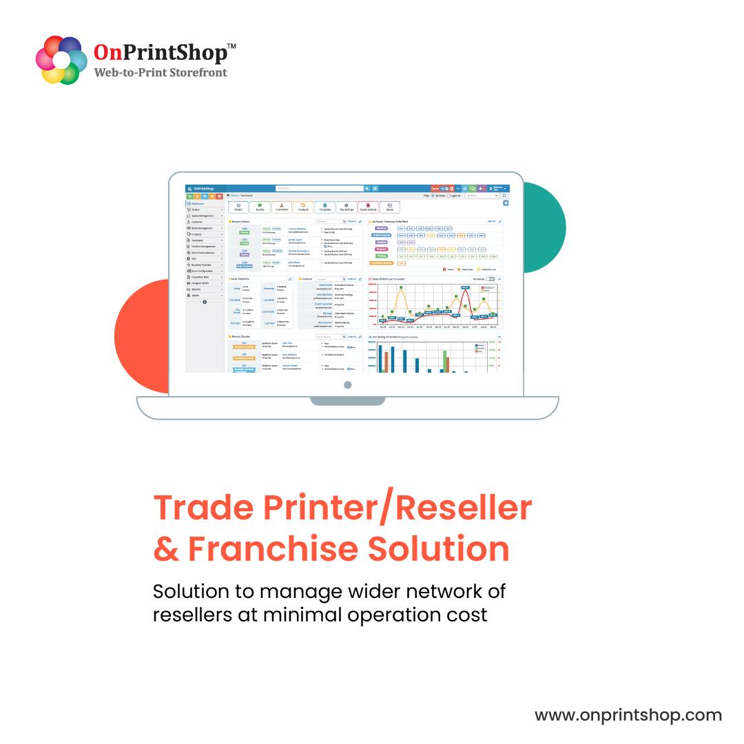 OnPrintShop - Trade Printer-Reseller and Franchise Solution