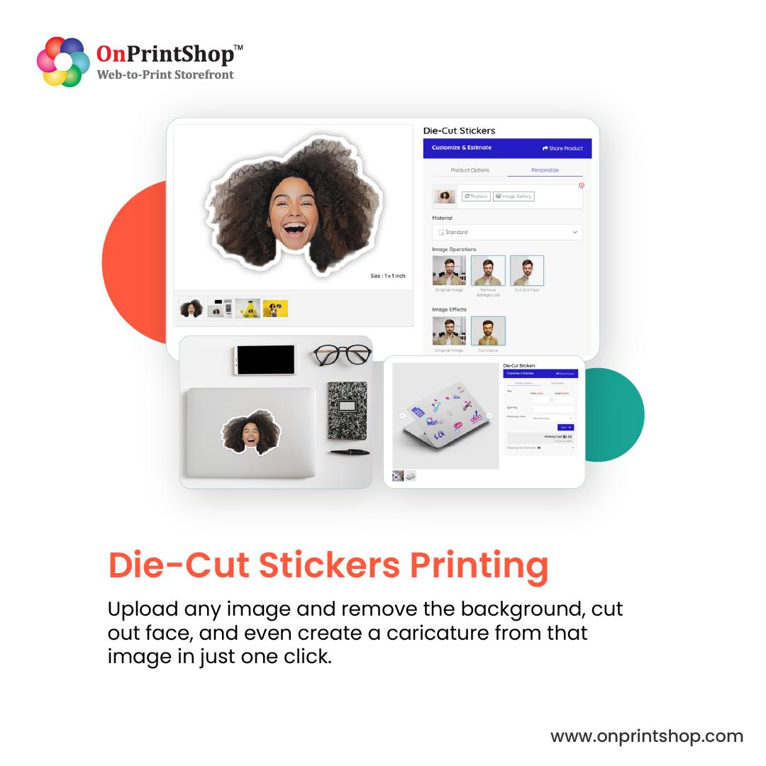 OnPrintShop - Die-Cut Sticker Printing