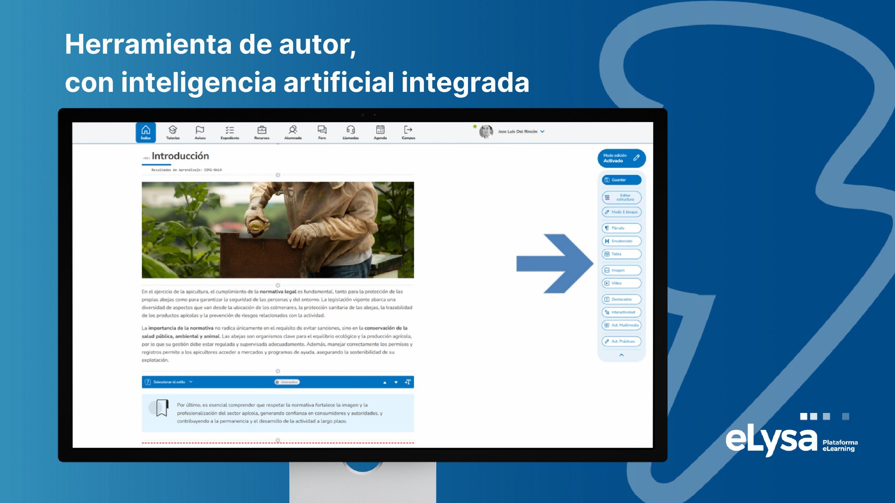 eLysa LMS - Captura de pantalla 1