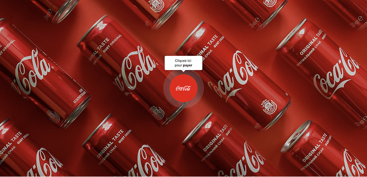 Spayce - Payment page exemple Coke