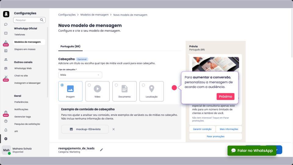 Octadesk - How conversational campaigns convert 3x more deals.
Create a lead re-engagement campaign with this month’s promotion.