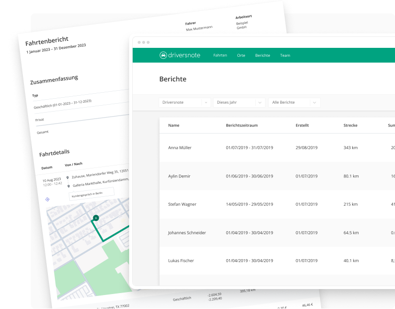 Driversnote  - Bildschirmfoto 3