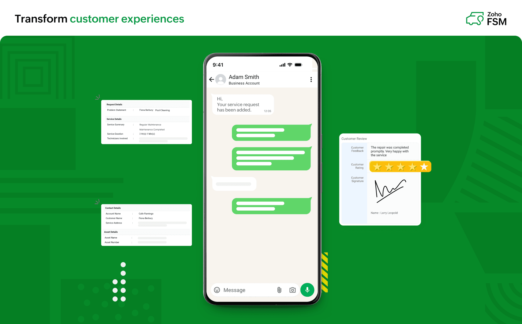 Zoho FSM - Screenshot 6