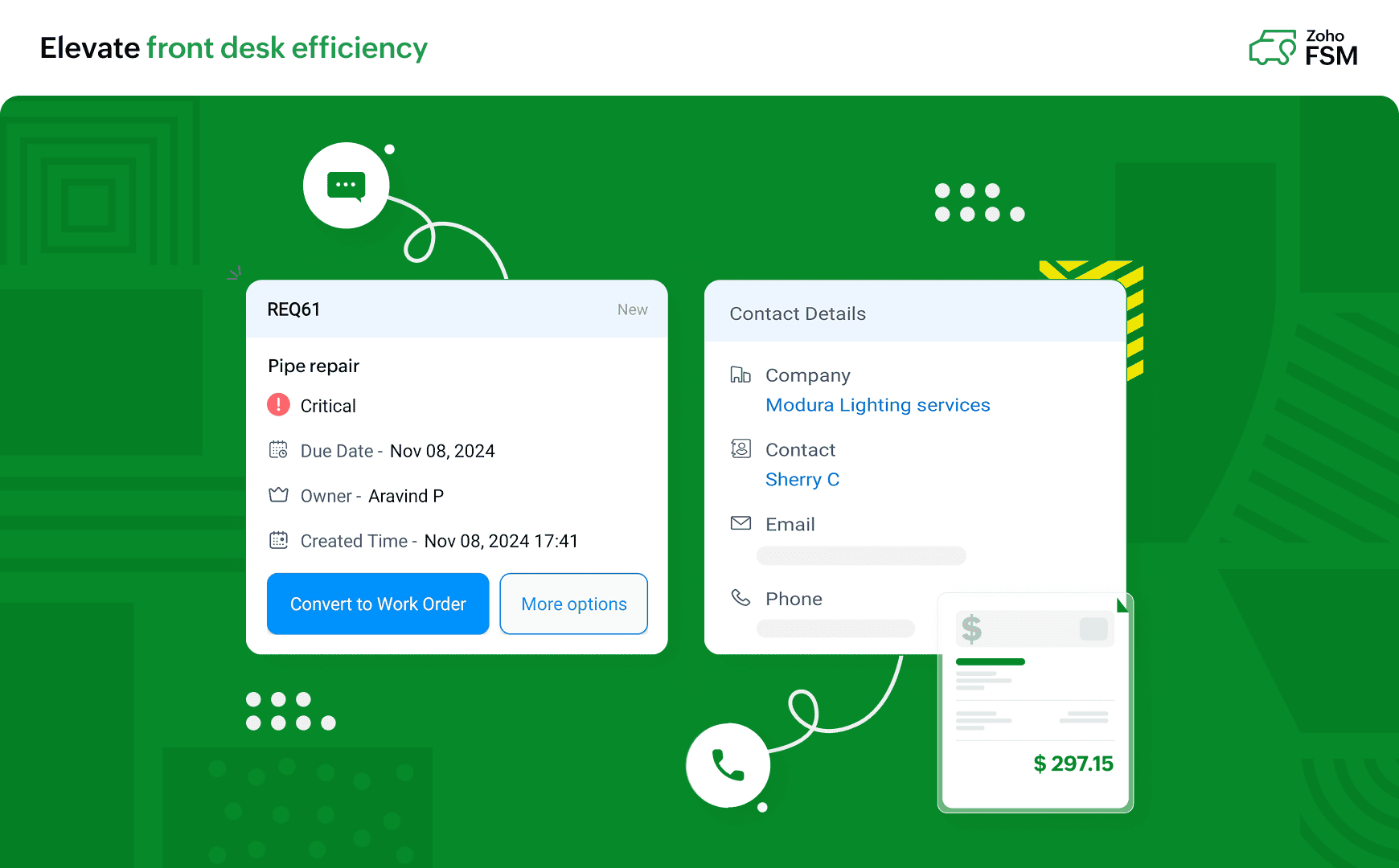 Zoho FSM - Screenshot 2