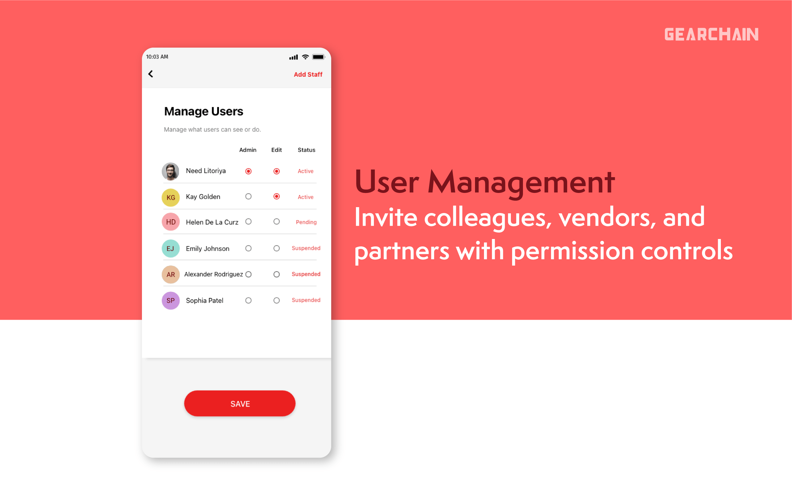 GearChain: Simple Inventory - Screenshot 8