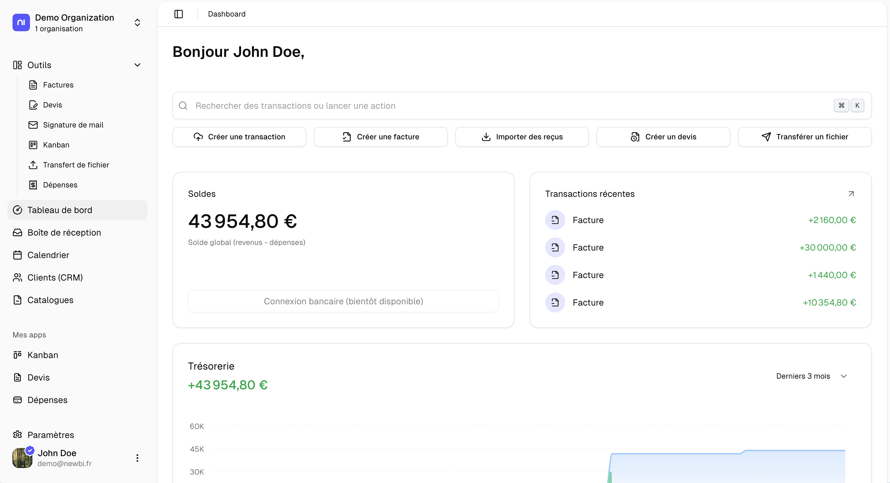 Newbi - Capture d'écran 1