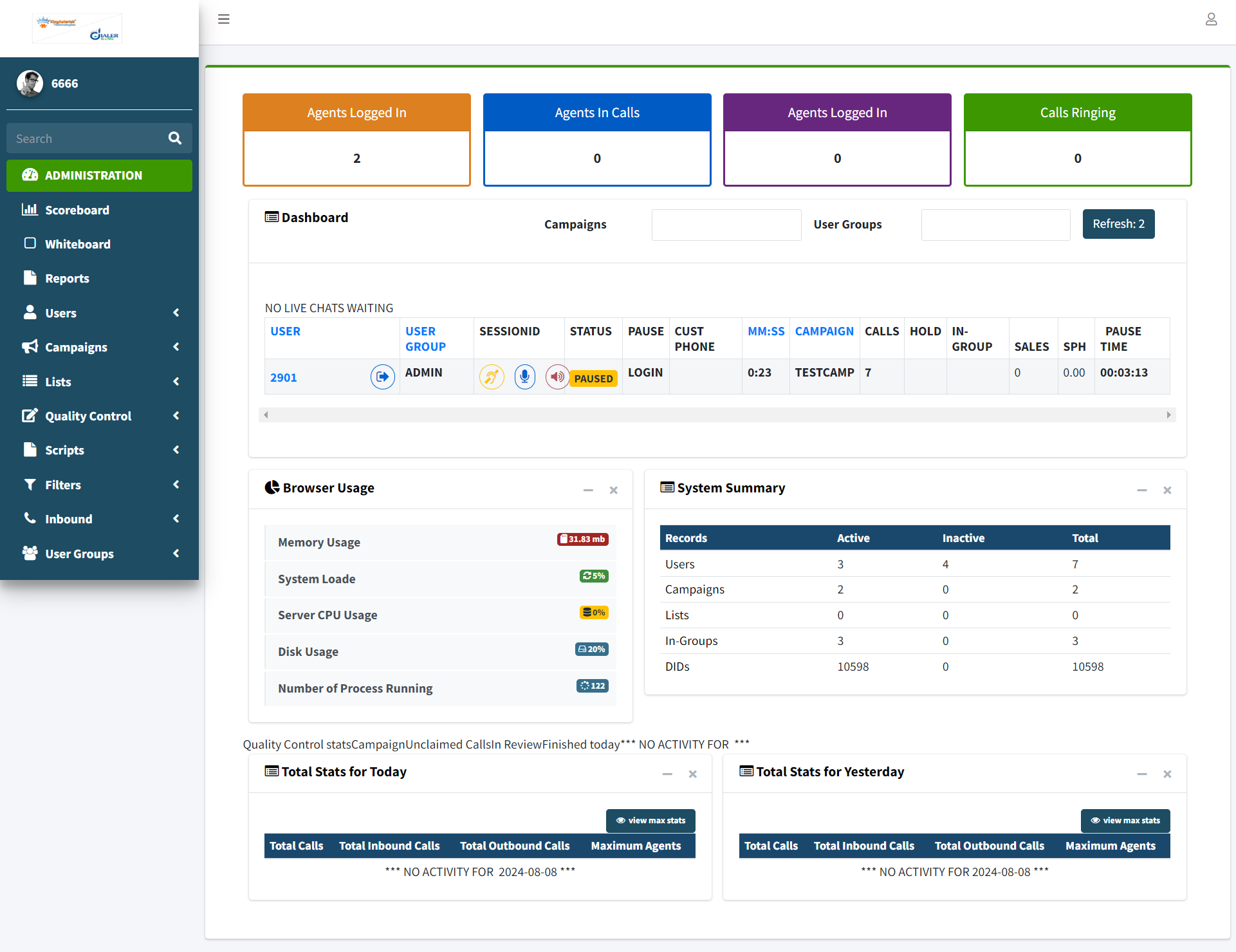 Custom VICIdial Solutions - Custom vicidial theme