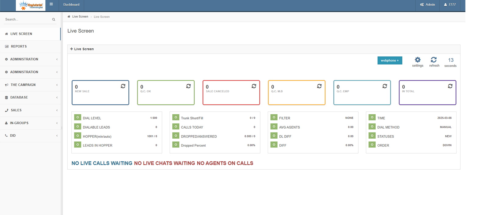 Custom VICIdial Solutions - Custom vicidial theme