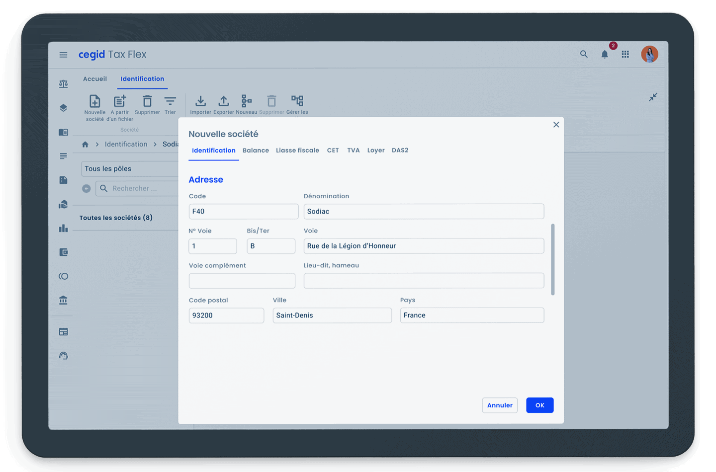 Cegid Tax Flex - Capture d'écran 4