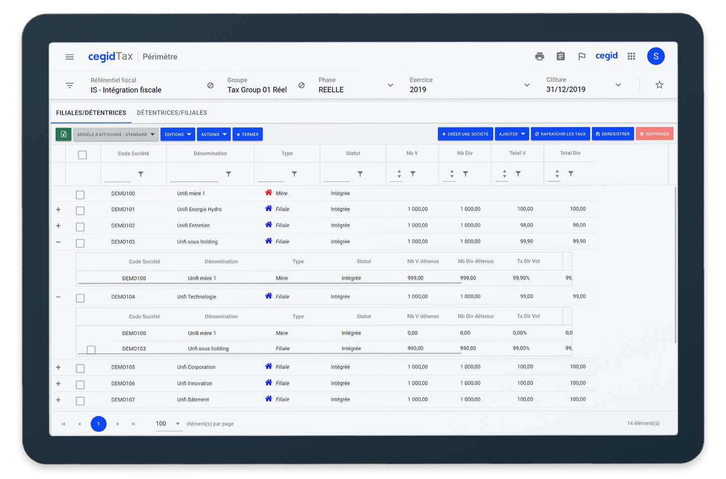 Cegid Tax Ultimate - Capture d'écran 2