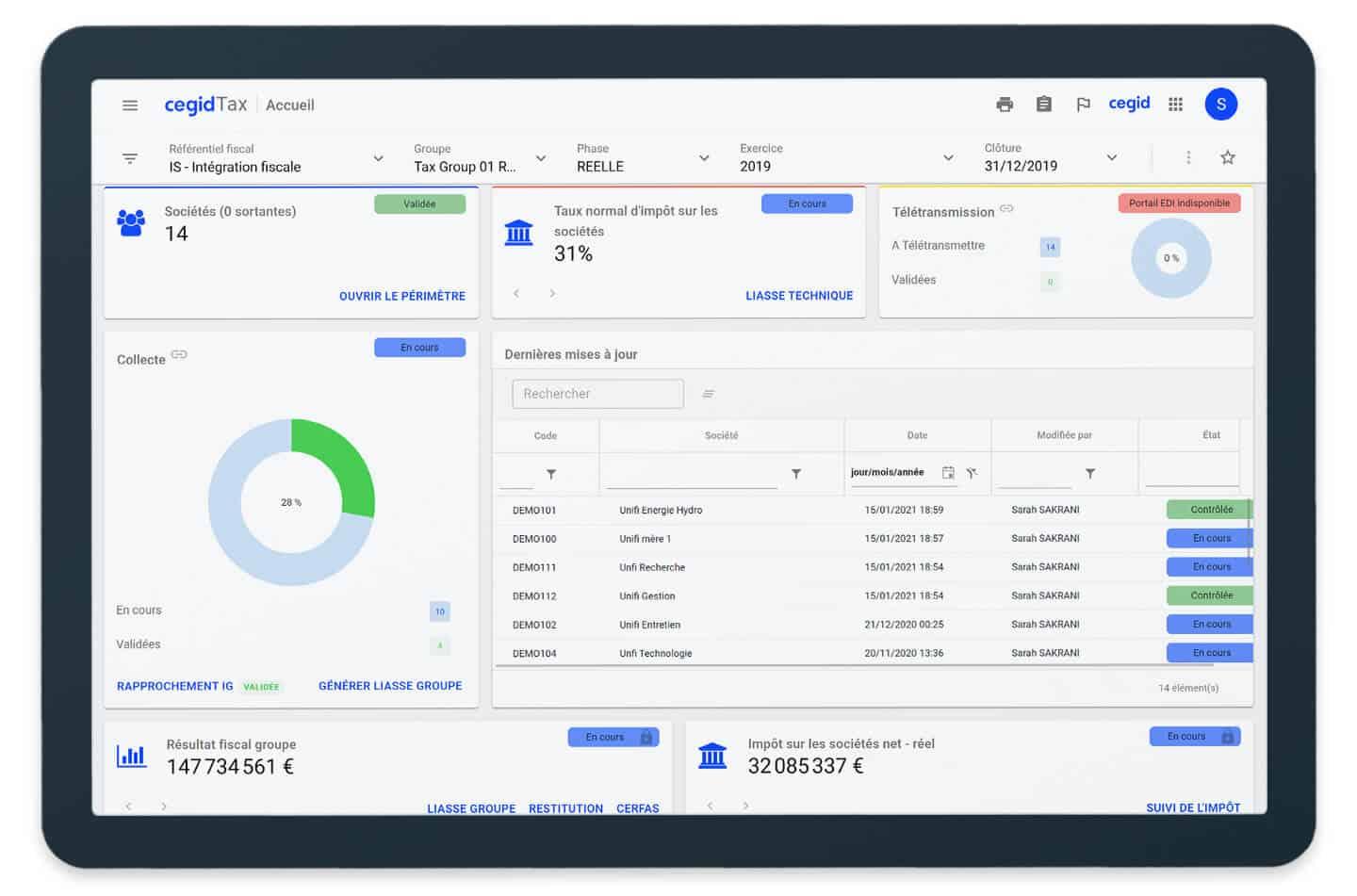 Cegid Tax Ultimate - Capture d'écran 3