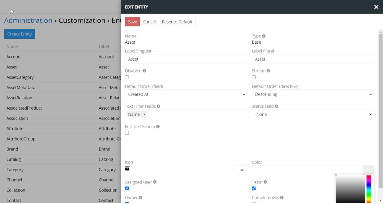 KennerPIM  - Administration