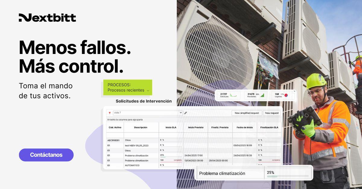 Nextbitt - Automate maintenance workflows and boost uptime with predictive planning and IoT-driven alerts.