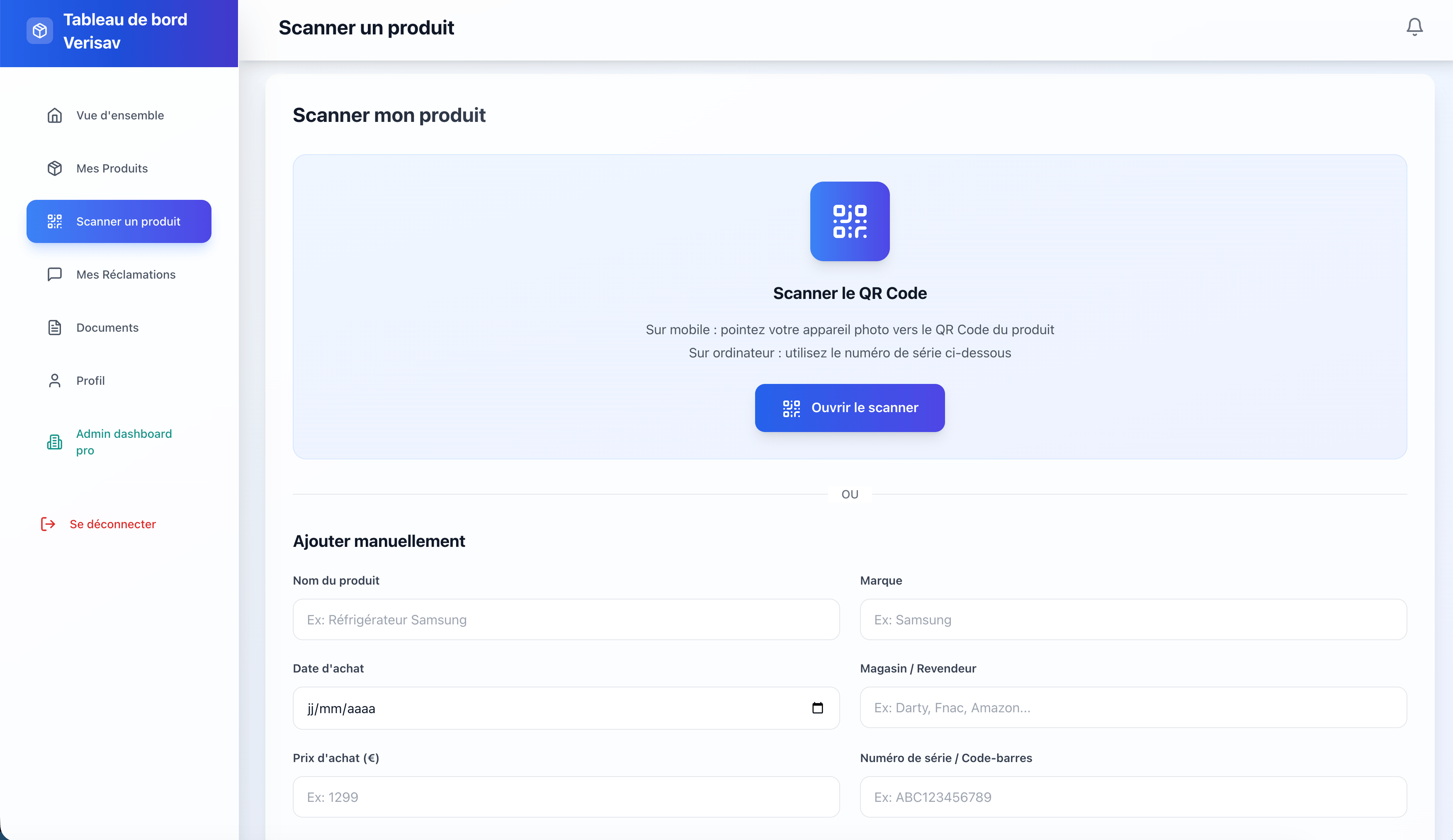 Verisav - Capture d'écran 3