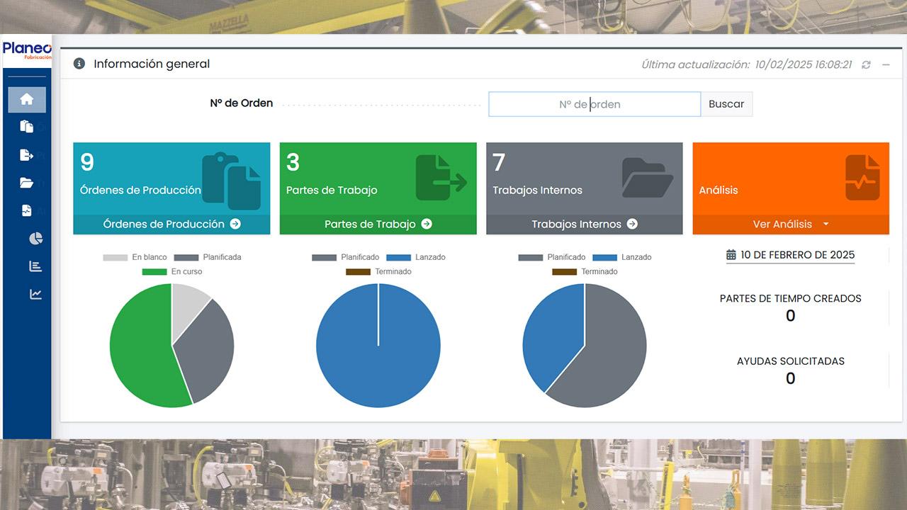 Planeo Fabricación - Página de inicio