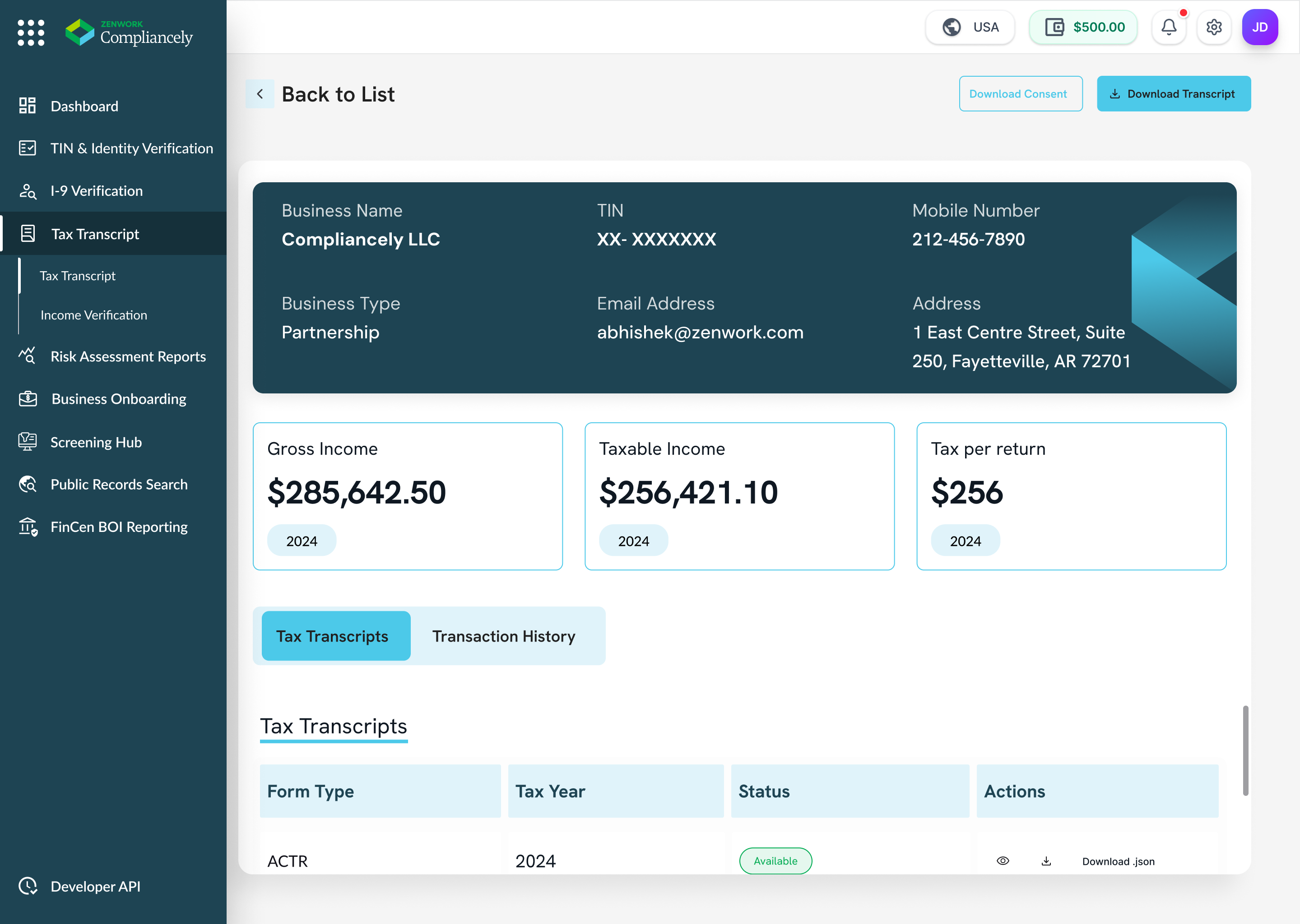 Compliancely - Screenshot 3