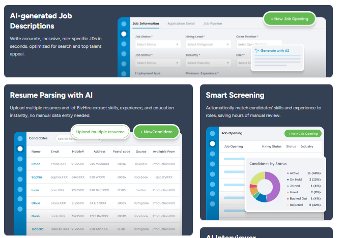 BizHire - Screenshot 2